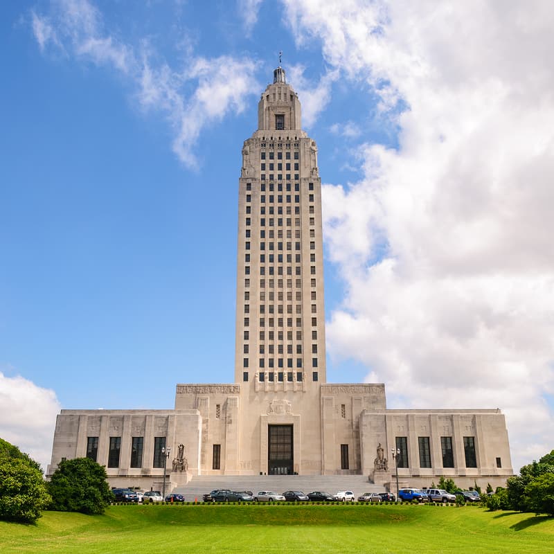 State capitol building Louisiana