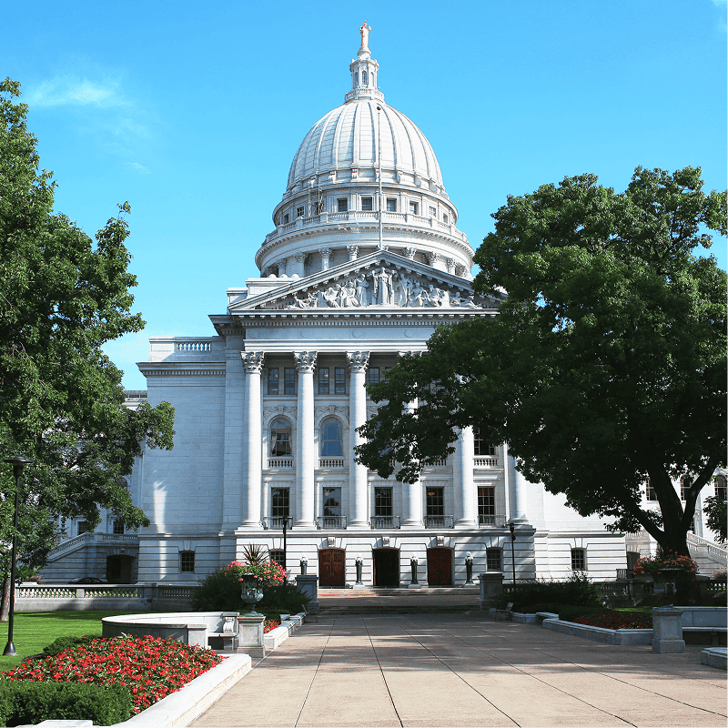 State capitol building Wisconsin